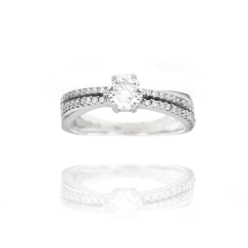 ANELLO ARGENTO ZIRCONE