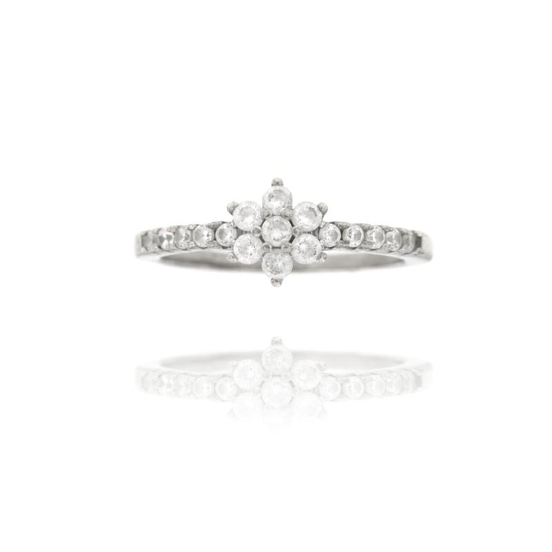 ANELLO ARGENTO ZIRCONE