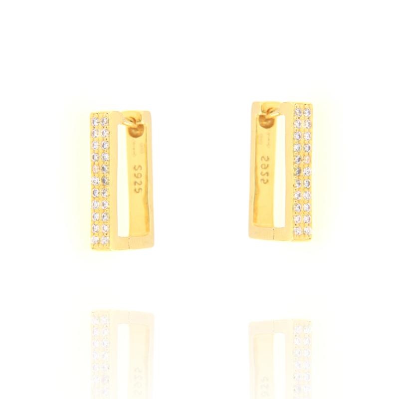 ORECCHINO ARGENTO ZIRCONE