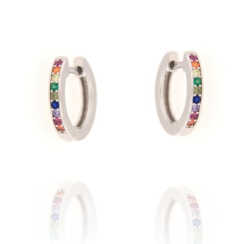 ORECCHINO ARGENTO ZIRCONE