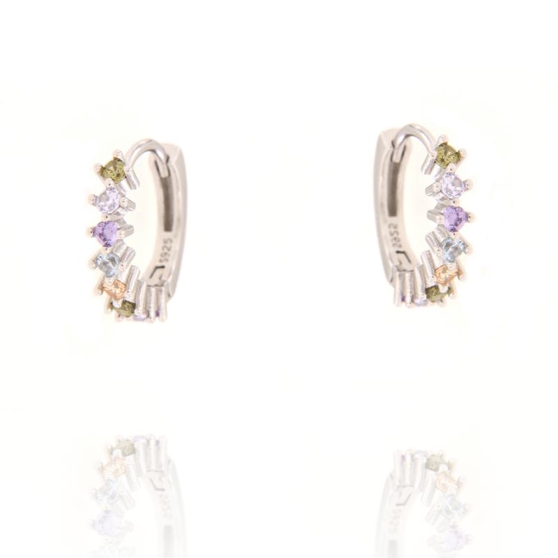ORECCHINO ARGENTO ZIRCONE