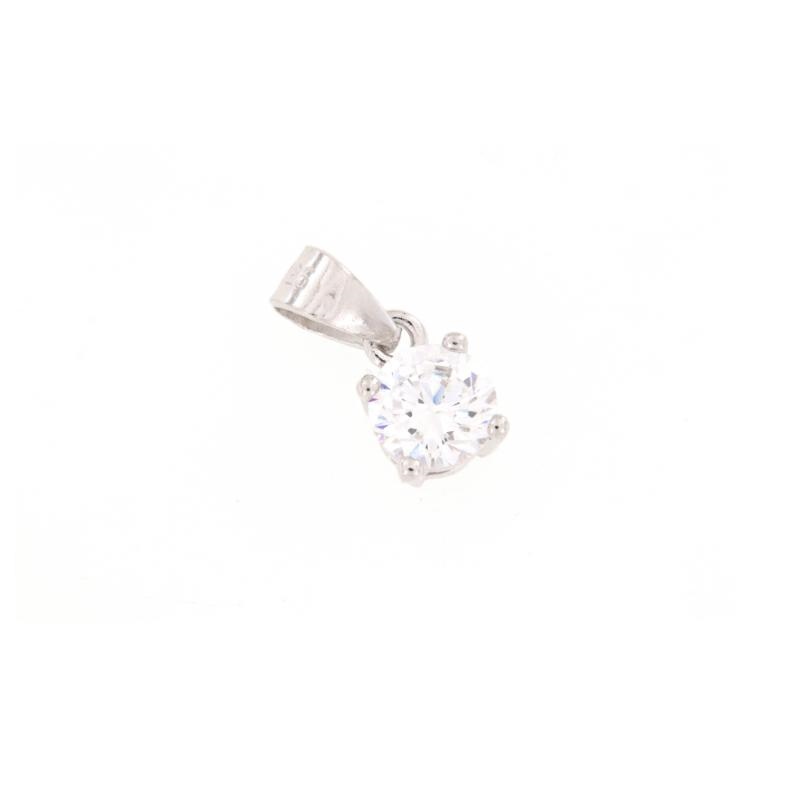 CIONDOLO ARGENTO ZIRCONE 3PZ
