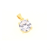 CIONDOLO ARGENTO ZIRCONE 3PZ
