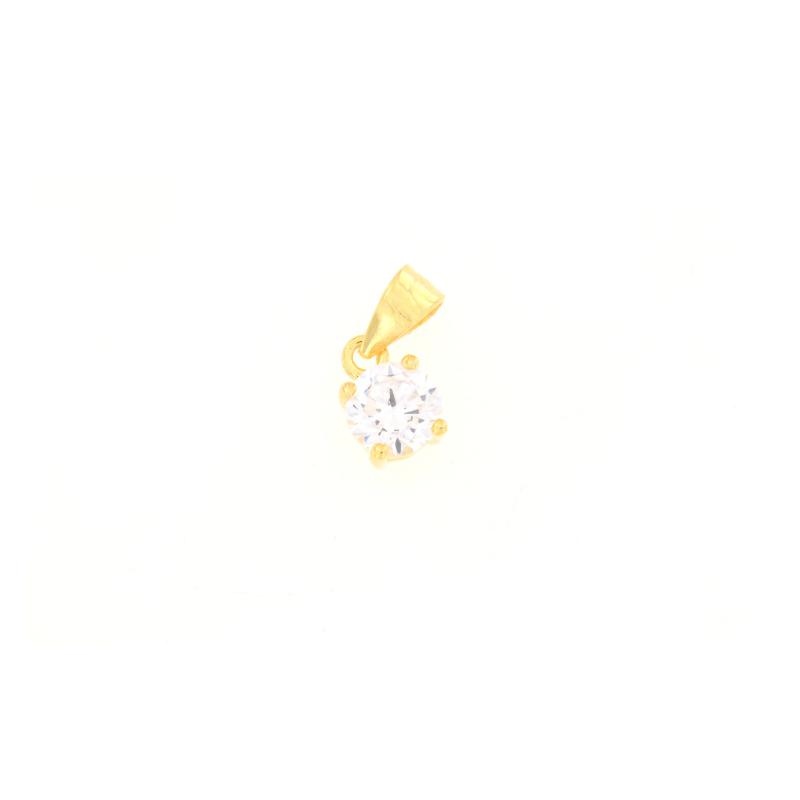 CIONDOLO ARGENTO ZIRCONE 3PZ