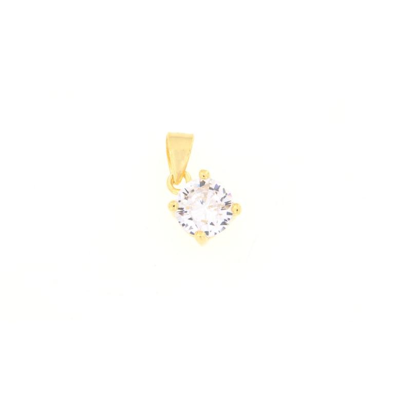 CIONDOLO ARGENTO ZIRCONE 3PZ