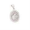 CIONDOLO ARGENTO ZIRCONE