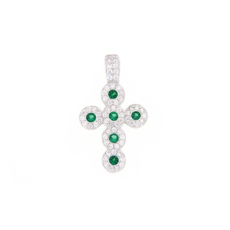 CIONDOLO ARGENTO ZIRCONE