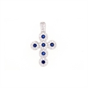CIONDOLO ARGENTO ZIRCONE
