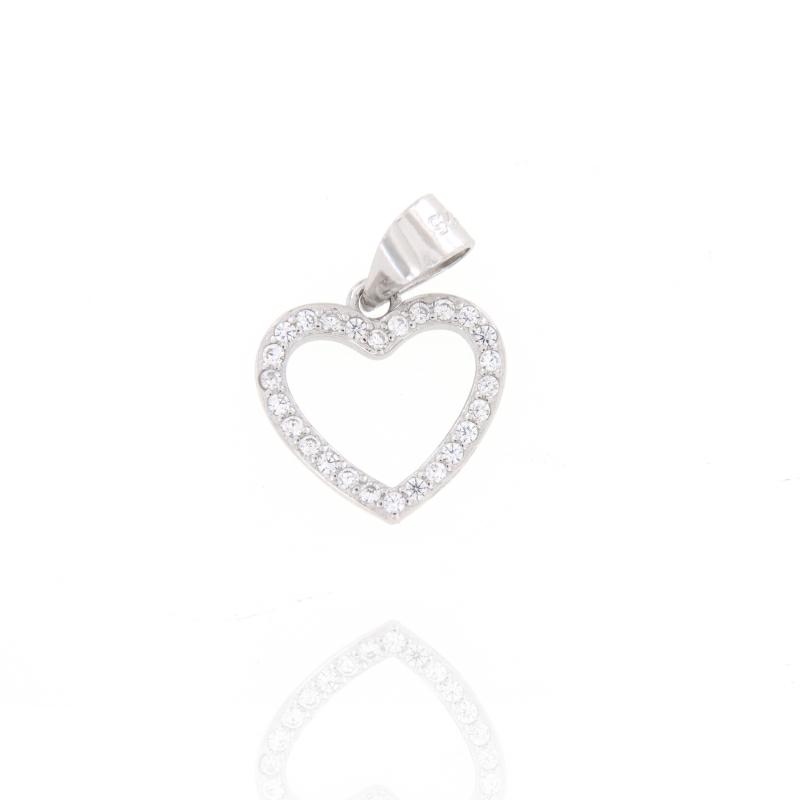CIONDOLO ARGENTO ZIRCONE