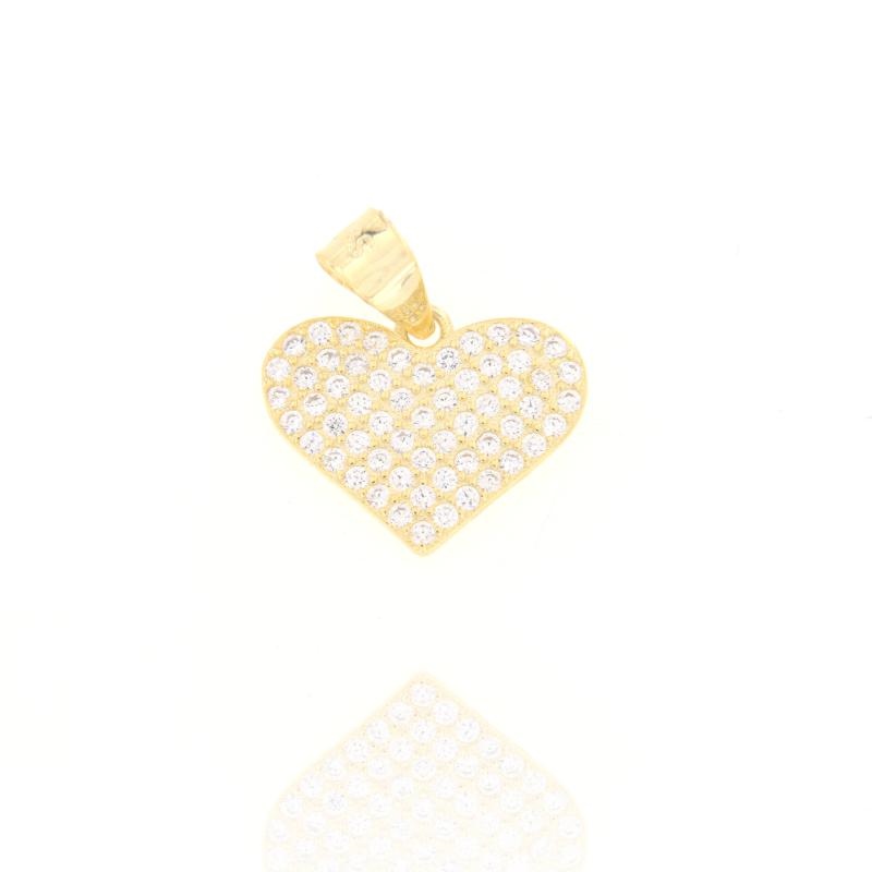 CIONDOLO ARGENTO ZIRCONE