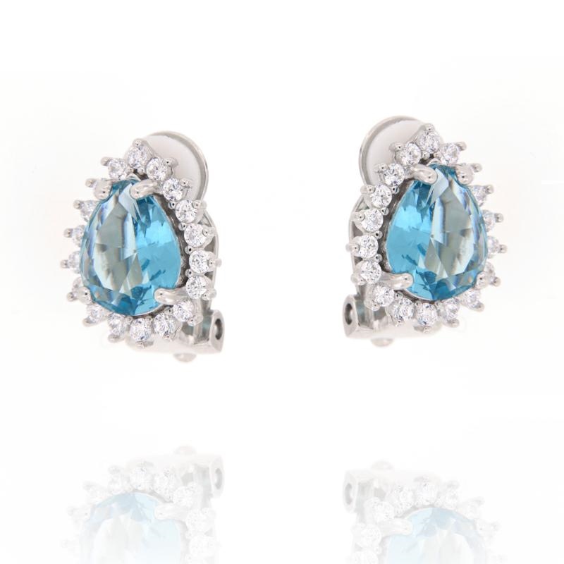 ORECCHINO ARGENTO ZIRCONE