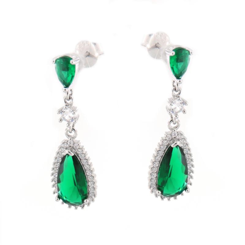 ORECCHINO ARGENTO ZIRCONE