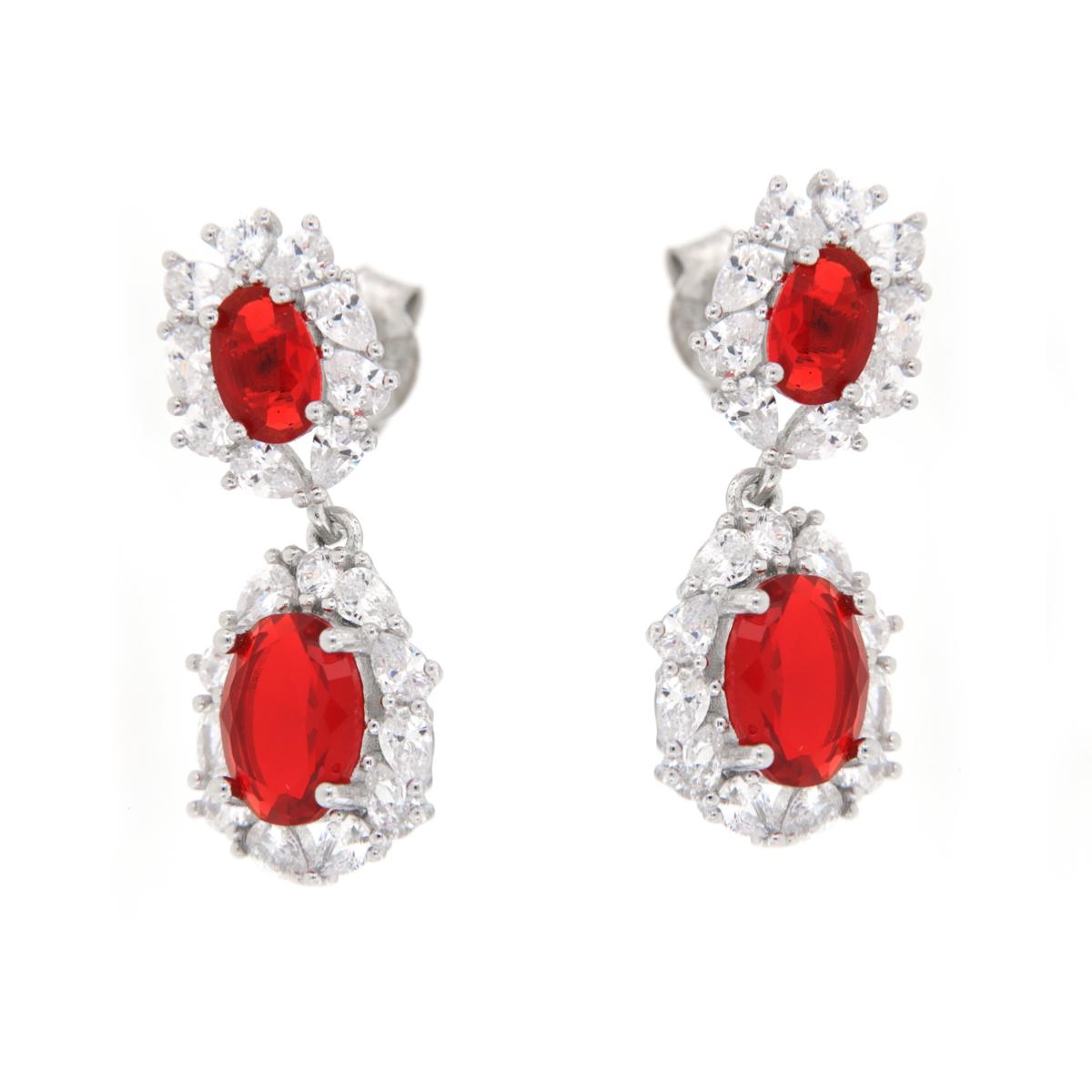 ORECCHINO ARGENTO ZIRCONE