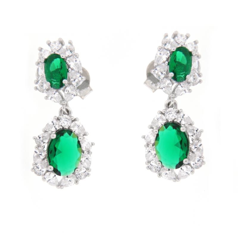 ORECCHINO ARGENTO ZIRCONE