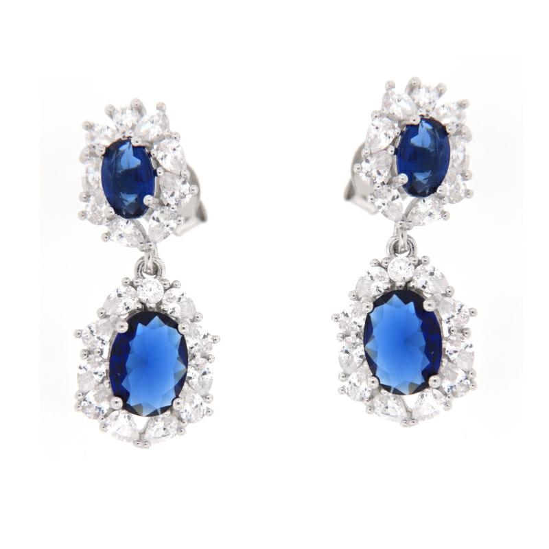 ORECCHINO ARGENTO ZIRCONE