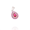 CIONDOLO ARGENTO ZIRCONE