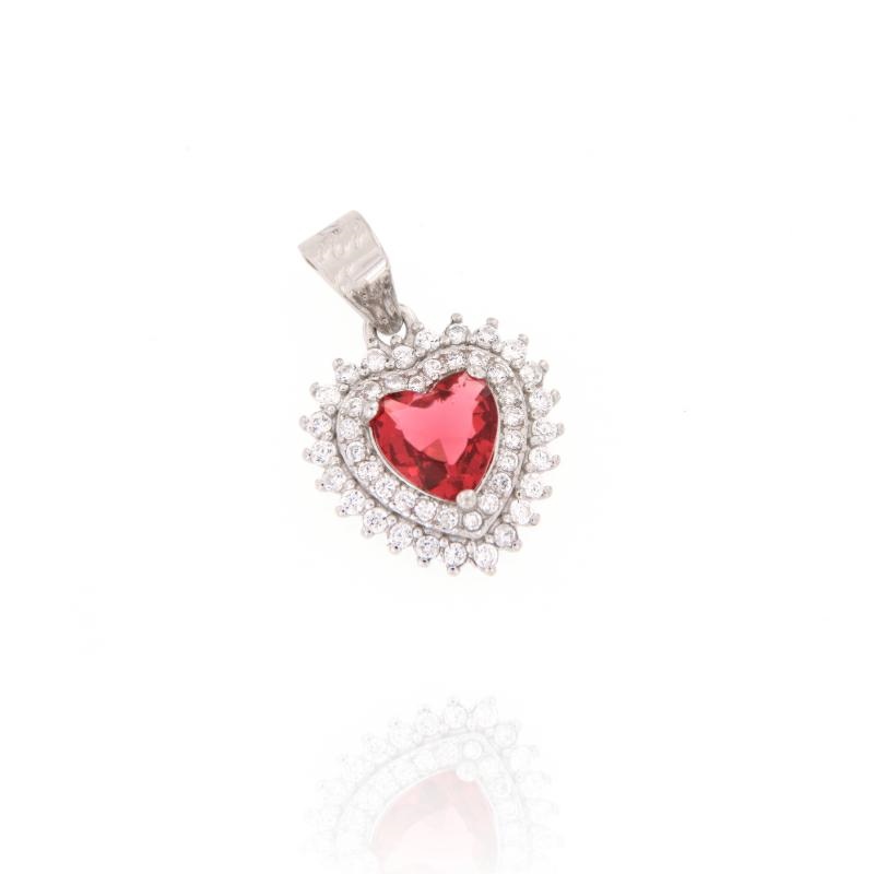 CIONDOLO ARGENTO ZIRCONE
