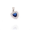 CIONDOLO ARGENTO ZIRCONE