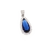CIONDOLO ARGENTO ZIRCONE