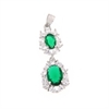 CIONDOLO ARGENTO ZIRCONE