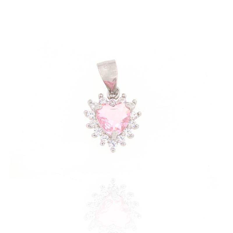 CIONDOLO ARGENTO ZIRCONE