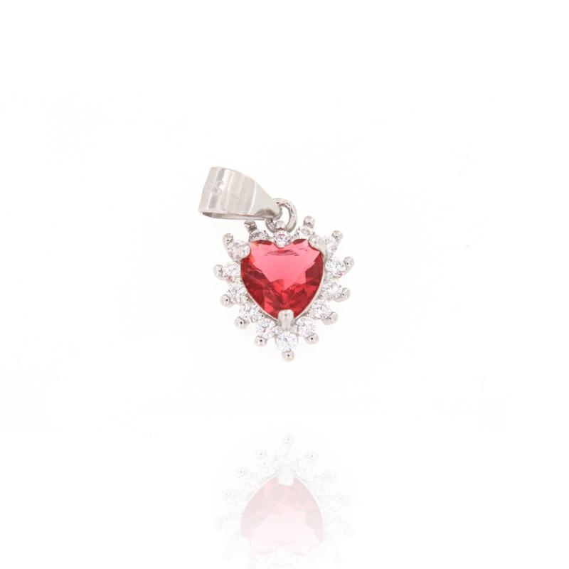 CIONDOLO ARGENTO ZIRCONE