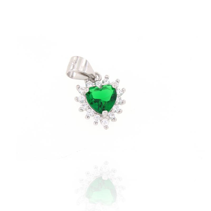 CIONDOLO ARGENTO ZIRCONE
