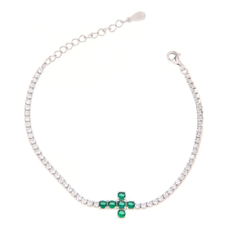 BRACCIALE ARGENTO ZIRCONE