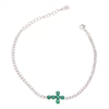 BRACCIALE ARGENTO ZIRCONE