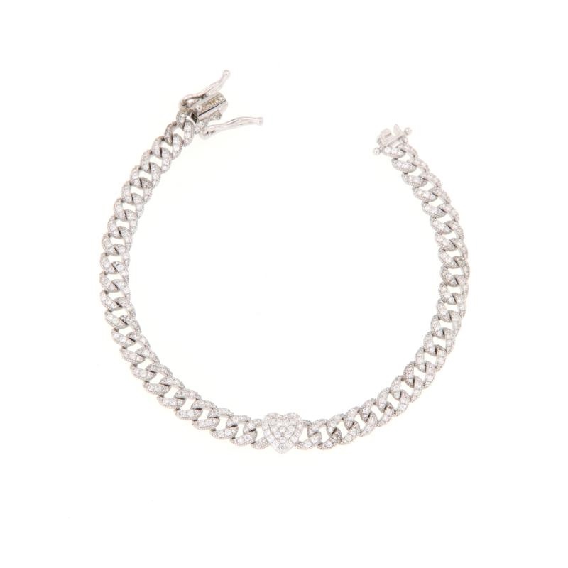 BRACCIALE ARGENTO ZIRCONE