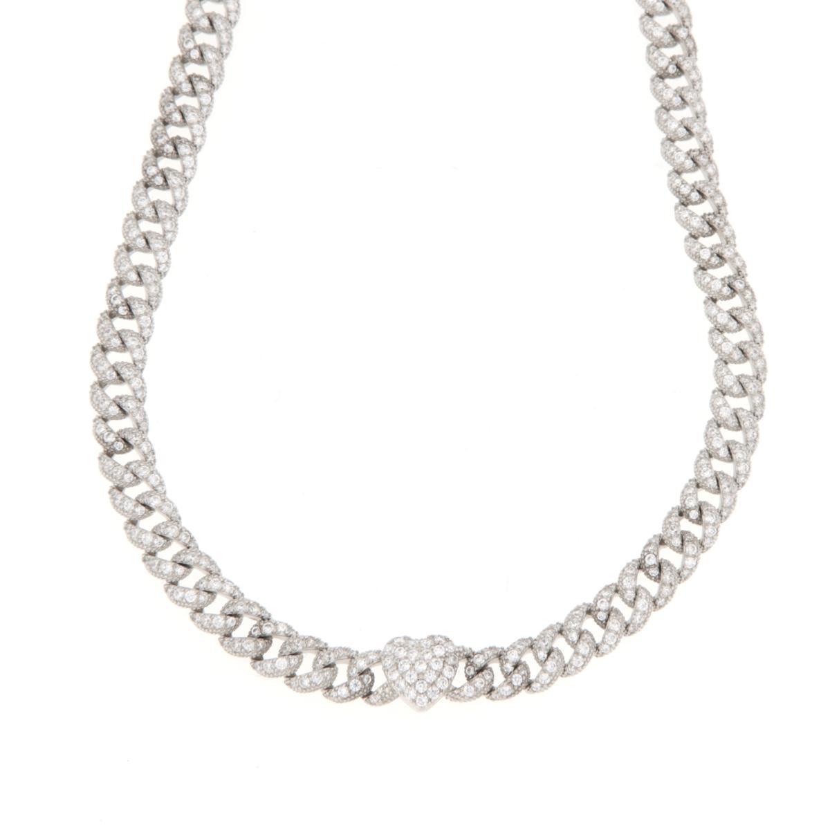 COLLIER ARGENTO ZIRCONE