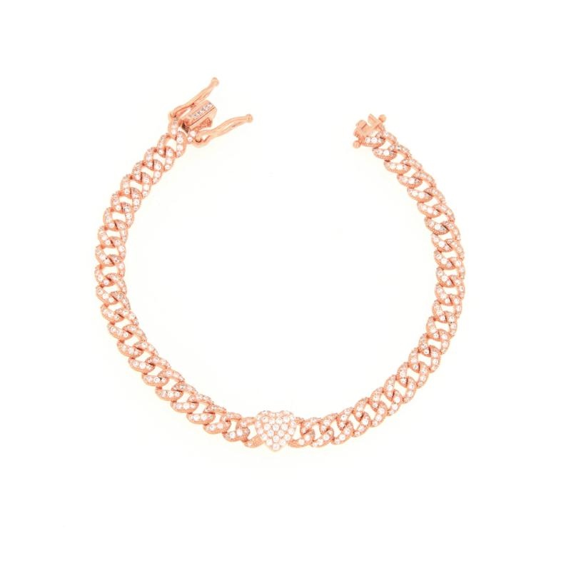 BRACCIALE ARGENTO ZIRCONE