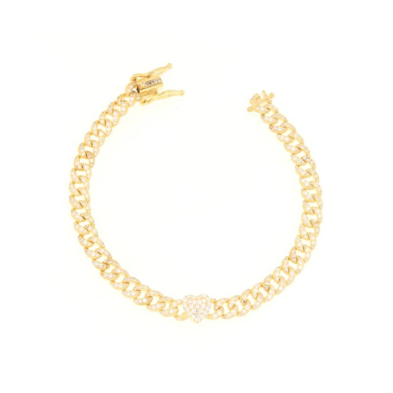 BRACCIALE ARGENTO ZIRCONE