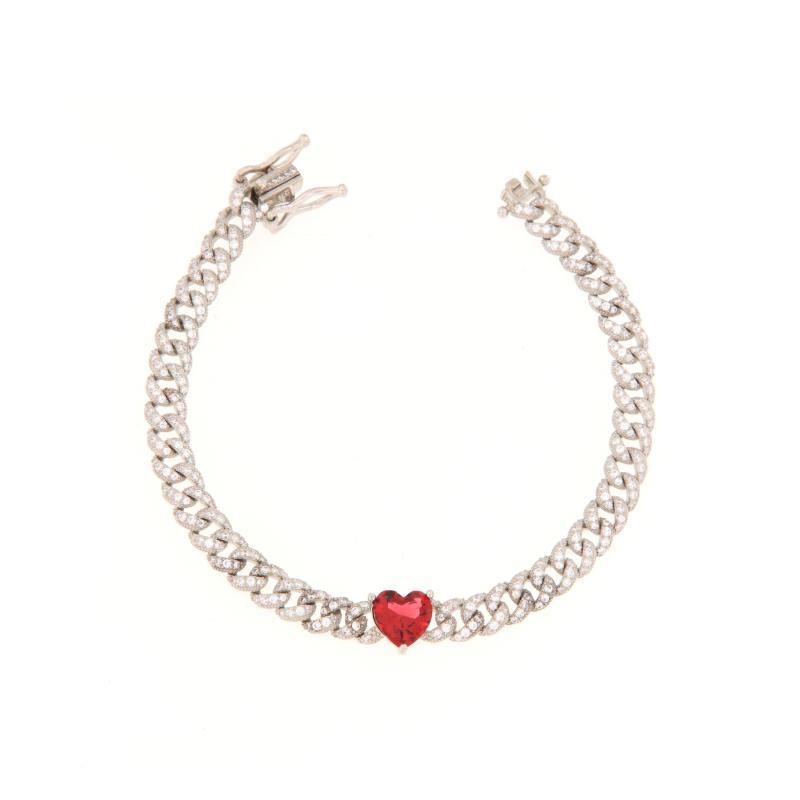 BRACCIALE ARGENTO ZIRCONE