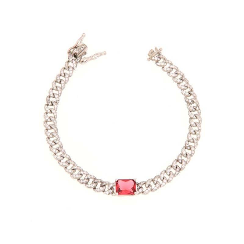 BRACCIALE ARGENTO ZIRCONE