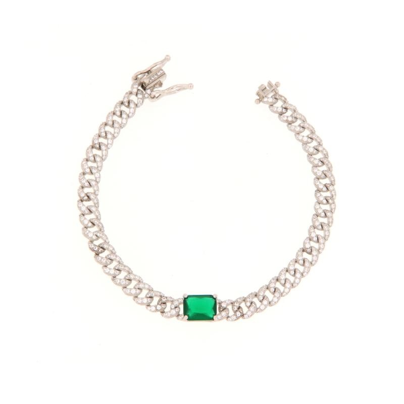 BRACCIALE ARGENTO ZIRCONE