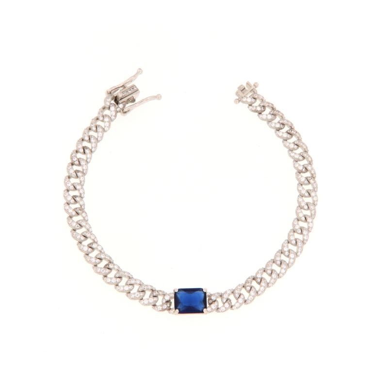 BRACCIALE ARGENTO ZIRCONE