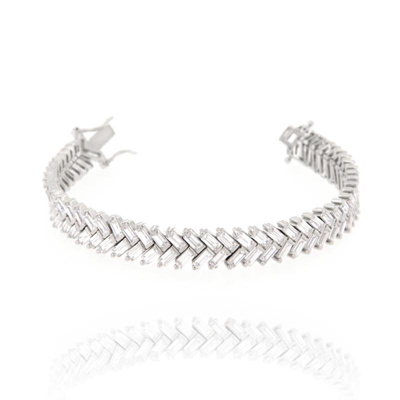 BRACCIALE ARGENTO ZIRCONE