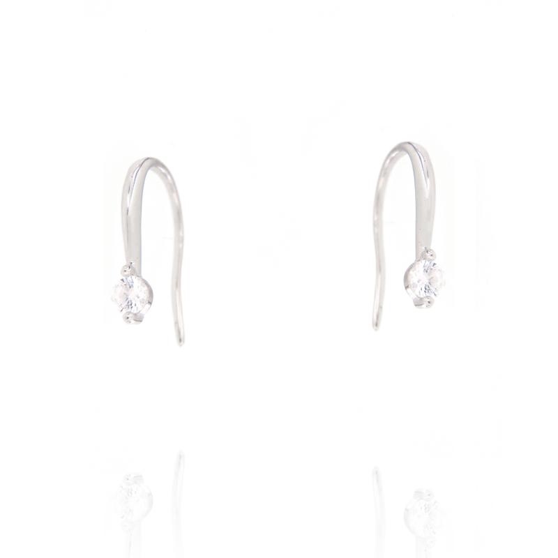 ORECCHINO ARGENTO ZIRCONE 3PZ