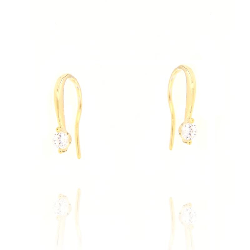ORECCHINO ARGENTO ZIRCONE 3PZ