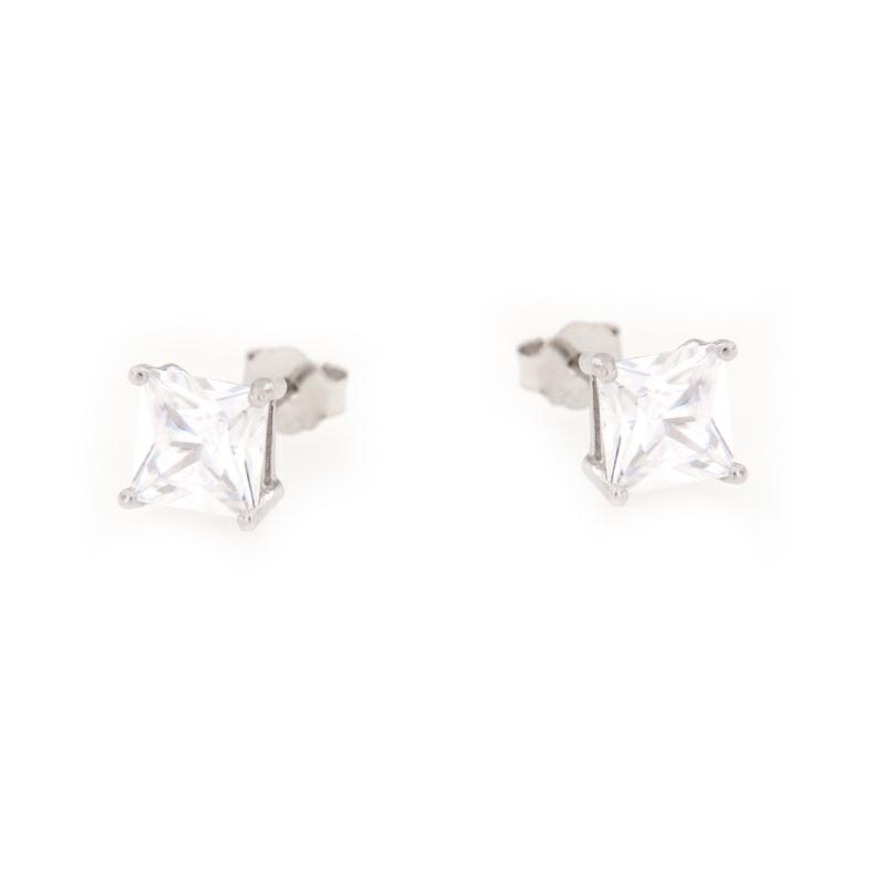 ORECCHINO ARGENTO ZIRCONE 3PZ