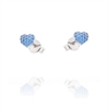 ORECCHINO ARGENTO ZIRCONE 3PZ