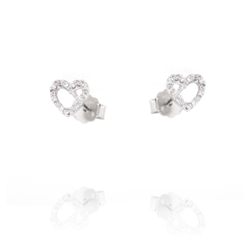 ORECCHINO ARGENTO ZIRCONE 3PZ