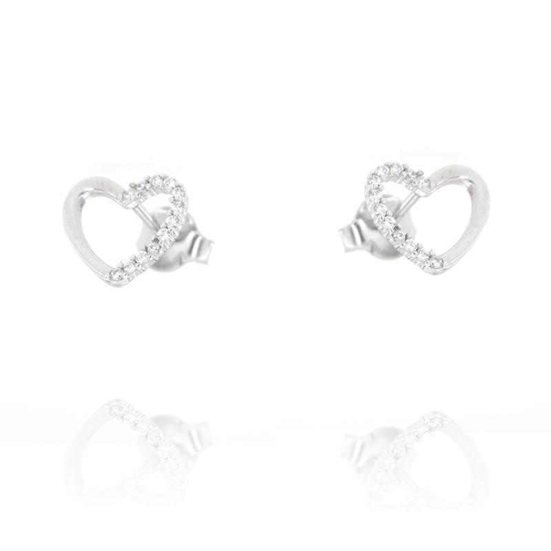 ORECCHINO ARGENTO ZIRCONE 3PZ