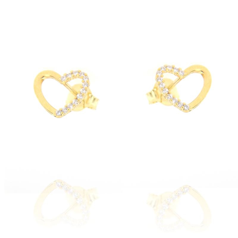 ORECCHINO ARGENTO ZIRCONE 3PZ