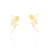 ORECCHINO ARGENTO ZIRCONE 3PZ