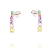 ORECCHINO ARGENTO ZIRCONE 3PZ