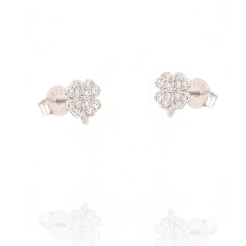 ORECCHINO ARGENTO ZIRCONE 3PZ