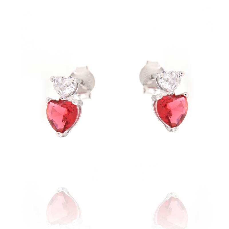 ORECCHINO ARGENTO ZIRCONE 3PZ