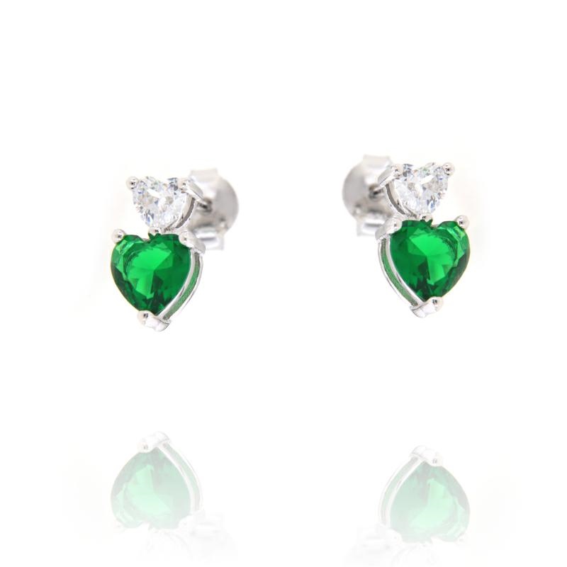 ORECCHINO ARGENTO ZIRCONE 3PZ